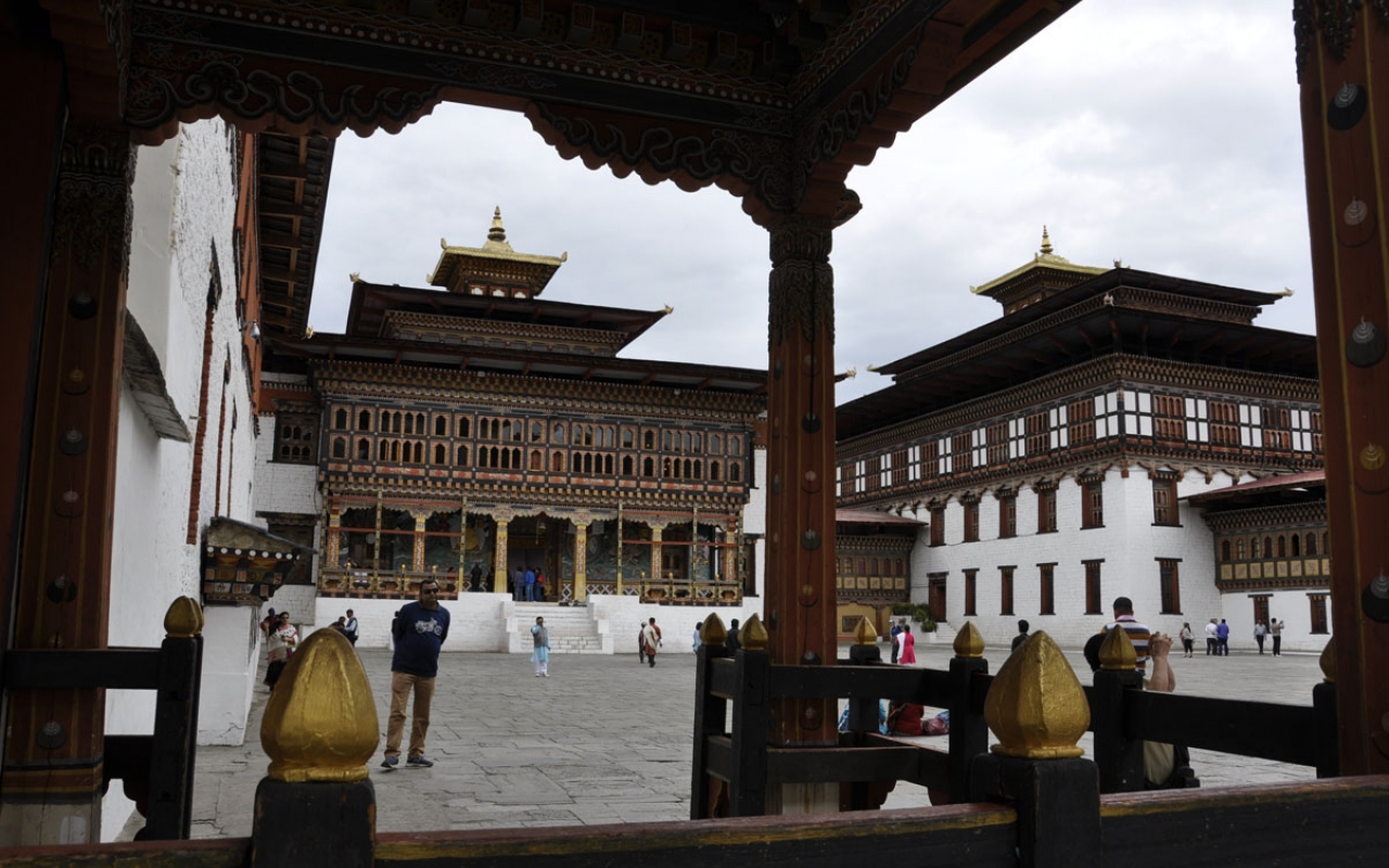 Bhutan2016 193TrashiChhoeDzong
