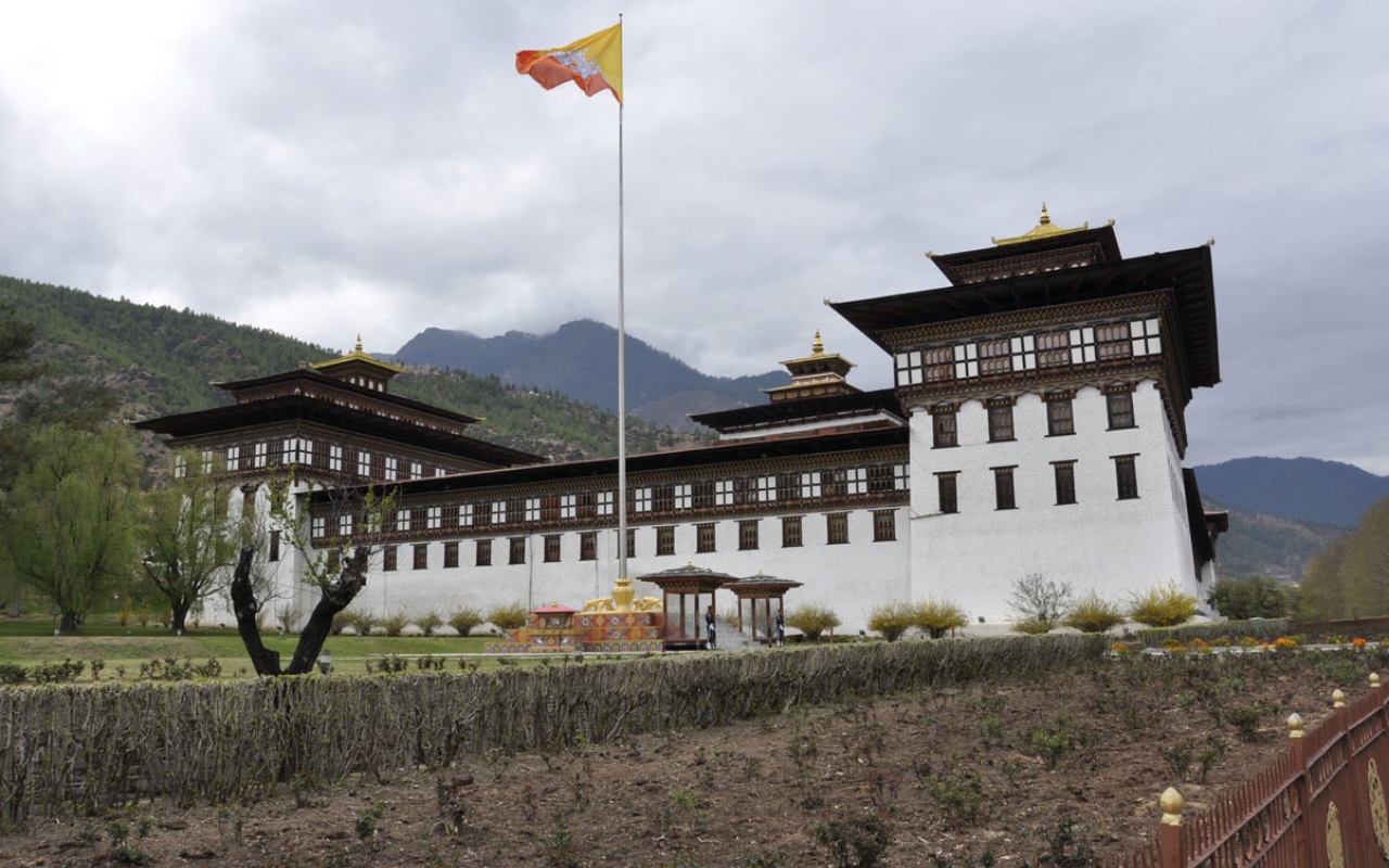 Bhutan2016 183TrashiChhoeDzong